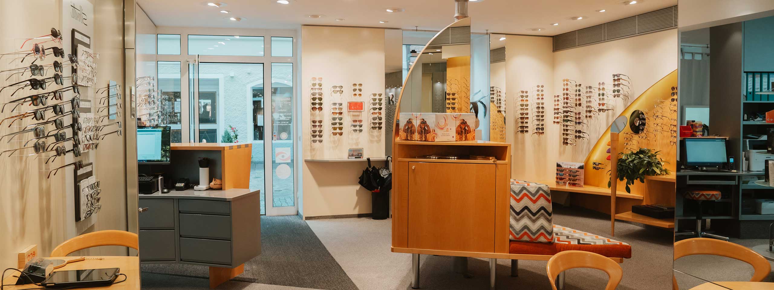 Bild aus dem Ladengeschäft von Optik Scheere