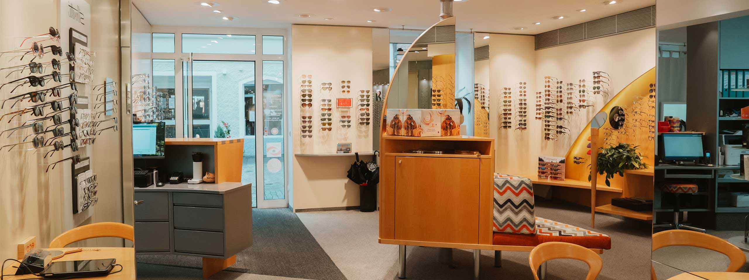 Bild aus dem Ladengeschäft von Optik Scheere