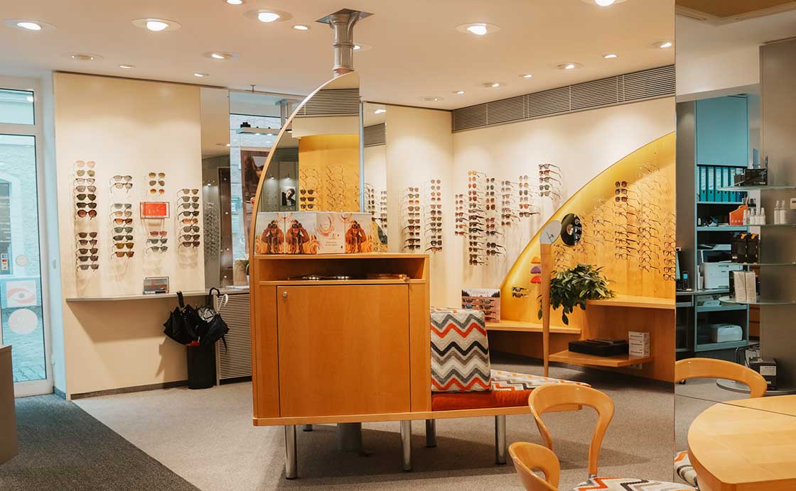 Bild aus dem Ladengeschäft von Optik Scheere