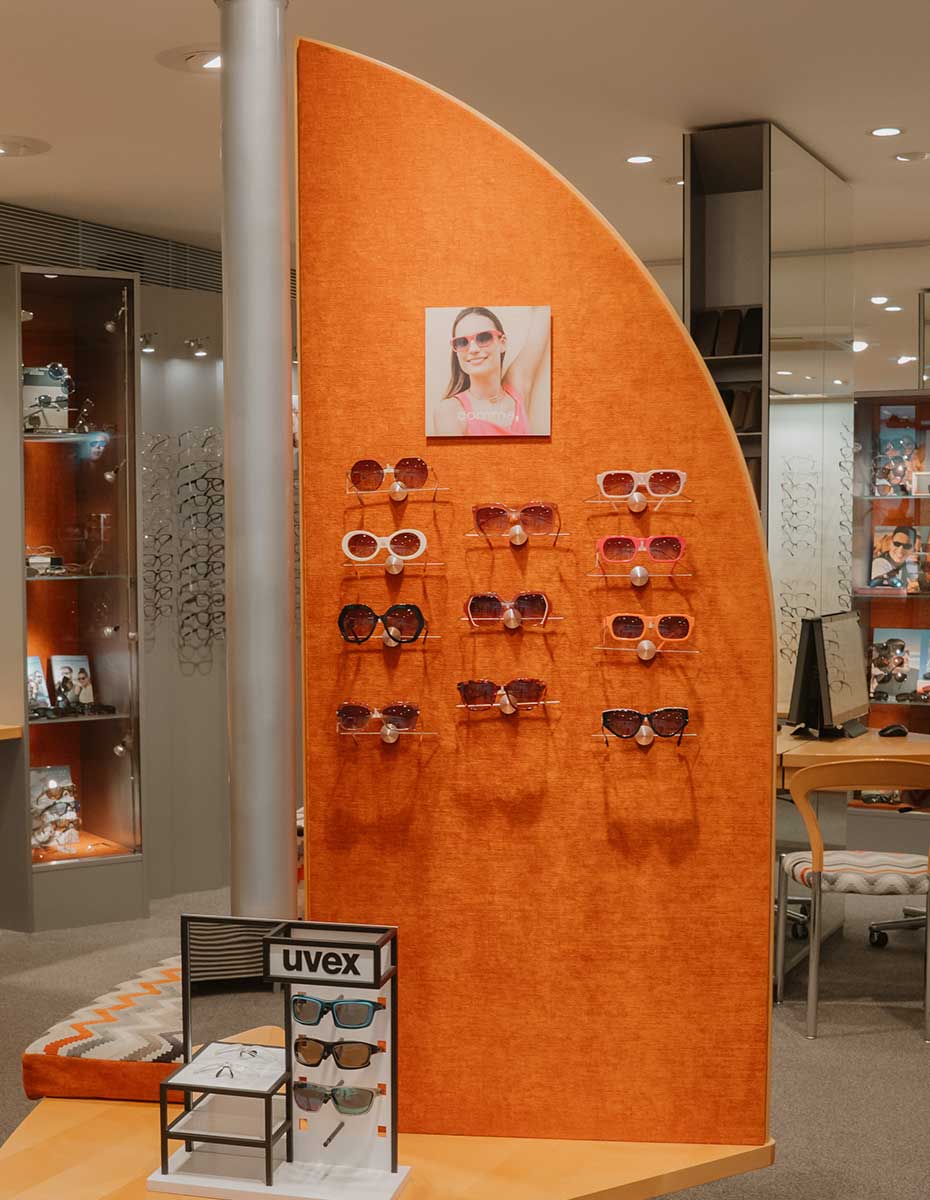 Bild aus dem Ladengeschäft von Optik Scheere